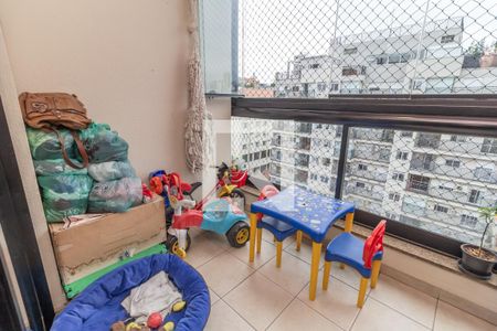 Varanda de apartamento à venda com 3 quartos, 75m² em Pompeia, São Paulo
