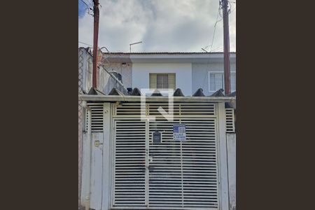 Fachada Plaquinha de casa para alugar com 2 quartos, 64m² em Jardim Modelo, São Paulo