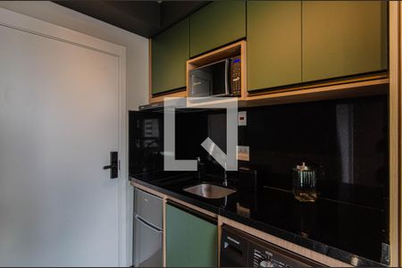 Cozinha de apartamento à venda com 1 quarto, 20m² em Vila Mariana, São Paulo