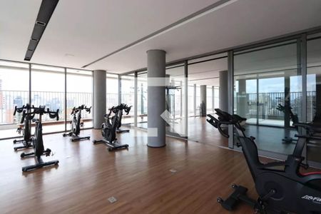 Área comum - Academia de kitnet/studio para alugar com 1 quarto, 20m² em Vila Mariana, São Paulo
