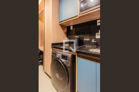 Cozinha de kitnet/studio para alugar com 1 quarto, 20m² em Vila Mariana, São Paulo