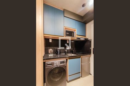 Cozinha de kitnet/studio para alugar com 1 quarto, 20m² em Vila Mariana, São Paulo