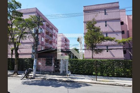 Fachada e portaria de apartamento à venda com 2 quartos, 64m² em Jardim Santa Emilia, São Paulo