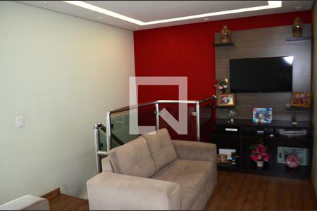 Sala de TV  da Cobertura de apartamento à venda com 2 quartos, 87m² em São Gabriel, Belo Horizonte
