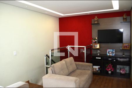 Sala de TV  da Cobertura de apartamento à venda com 2 quartos, 87m² em São Gabriel, Belo Horizonte