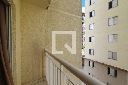 Varanda da Sala de apartamento para alugar com 2 quartos, 60m² em Planalto, São Bernardo do Campo