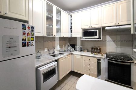 Cozinha de apartamento à venda com 2 quartos, 56m² em Jardim Santa Teresa, Jundiaí