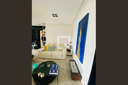 Sala de apartamento à venda com 3 quartos, 123m² em Alphaville, Santana de Parnaíba
