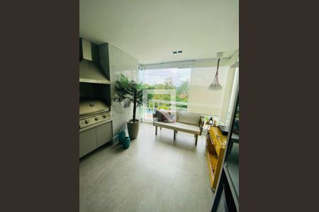 Sala de apartamento à venda com 3 quartos, 123m² em Alphaville, Santana de Parnaíba