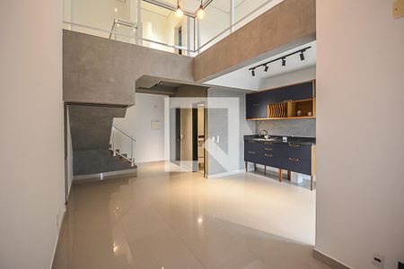 Sala/Cozinha de apartamento à venda com 2 quartos, 73m² em Jardim do Mar, São Bernardo do Campo