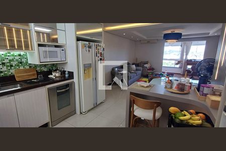 Cozinha de apartamento para alugar com 3 quartos, 135m² em Kobrasol, São José