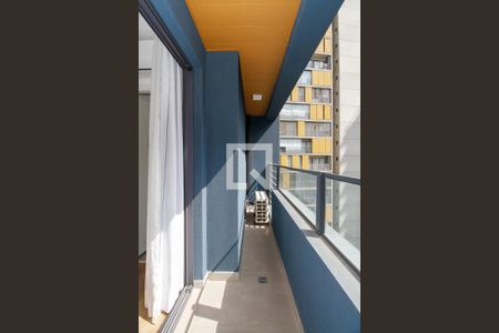 Varanda de kitnet/studio para alugar com 1 quarto, 25m² em Sumarezinho, São Paulo