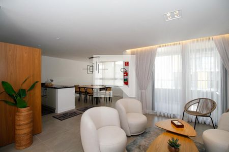 Área Comum - Espaço Gourmet de kitnet/studio para alugar com 1 quarto, 25m² em Sumarezinho, São Paulo
