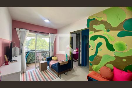 Sala de apartamento à venda com 1 quarto, 46m² em Jardim Paulista, São Paulo