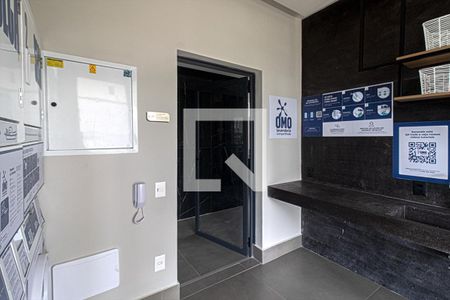 Área comum de kitnet/studio para alugar com 1 quarto, 28m² em Liberdade, São Paulo