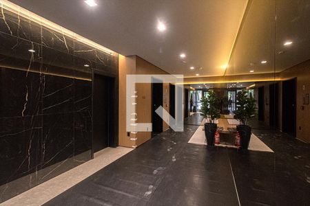 Área comum de kitnet/studio para alugar com 1 quarto, 28m² em Liberdade, São Paulo