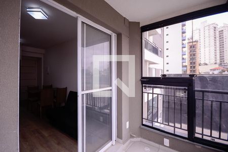 Sala/Cozinha - Varanda  de apartamento à venda com 1 quarto, 35m² em Vila Nair, São Paulo