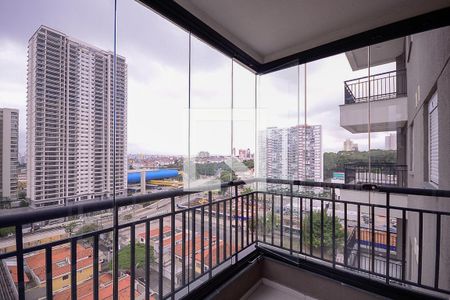Sala/Cozinha - Varanda  de apartamento à venda com 1 quarto, 37m² em Vila Nair, São Paulo