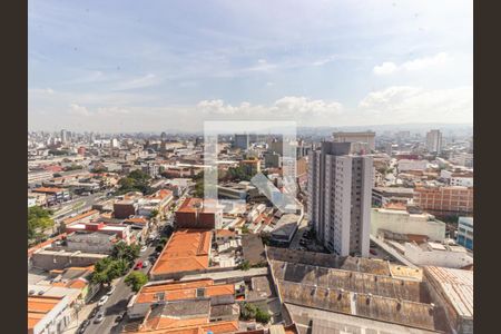 Sala/Cozinha - Vista de apartamento para alugar com 1 quarto, 31m² em Belenzinho, São Paulo