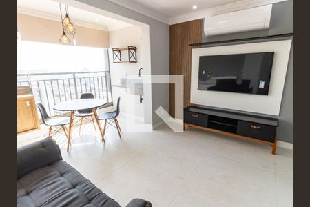 Sala/Cozinha de apartamento para alugar com 1 quarto, 31m² em Belenzinho, São Paulo