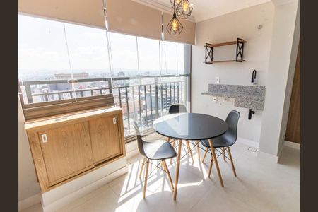 Sala/Cozinha de apartamento para alugar com 1 quarto, 31m² em Belenzinho, São Paulo