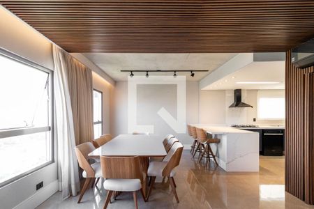 Sala de Jantar de apartamento à venda com 2 quartos, 140m² em Vila Leopoldina, São Paulo
