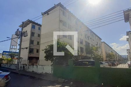 Fachada de apartamento à venda com 3 quartos, 55m² em Taquara, Rio de Janeiro