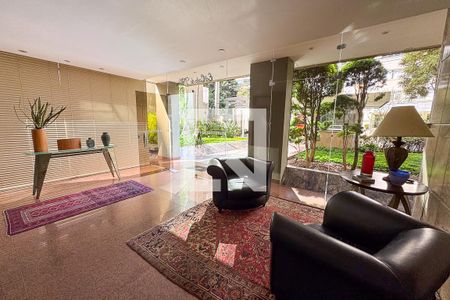 Área comum - Salão de jogos de apartamento à venda com 4 quartos, 200m² em Funcionários, Belo Horizonte