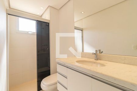 Banheiro social de apartamento para alugar com 2 quartos, 119m² em Jardim Belo Horizonte, Campinas