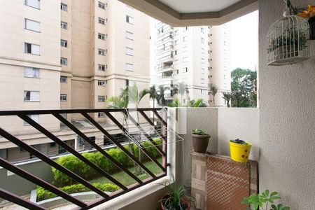 Varanda da Sala de apartamento à venda com 3 quartos, 73m² em Vila Carrão, São Paulo