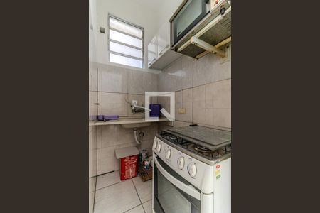 Cozinha de kitnet/studio à venda com 1 quarto, 38m² em Vila Buarque, São Paulo