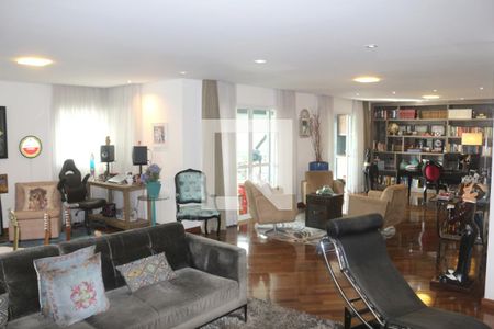 Sala de apartamento à venda com 3 quartos, 254m² em Santo Antônio, São Caetano do Sul