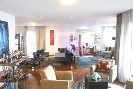 Sala de apartamento à venda com 3 quartos, 254m² em Santo Antônio, São Caetano do Sul