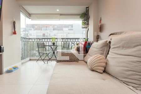 Sala de apartamento à venda com 1 quarto, 40m² em Vila Castelo, São Paulo