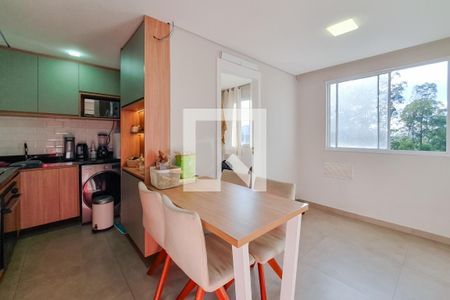 Sala/Cozinha de apartamento à venda com 2 quartos, 35m² em Jardim Sao Saverio, São Bernardo do Campo