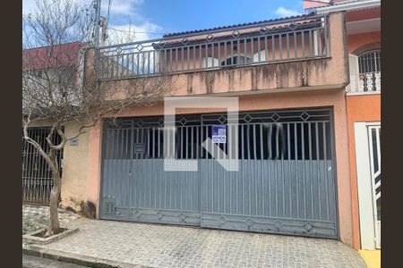 Fachada de casa à venda com 3 quartos, 212m² em Vila Santo Agostinho, São Bernardo do Campo