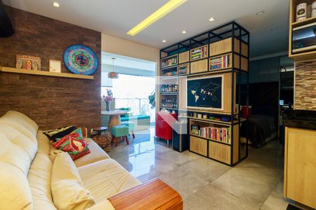 Sala de apartamento para alugar com 1 quarto, 42m² em Cidade Monções, São Paulo