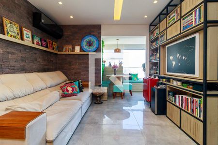 Sala de apartamento para alugar com 1 quarto, 42m² em Cidade Monções, São Paulo