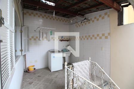 Área de Serviço de casa de condomínio à venda com 5 quartos, 240m² em Taquara, Rio de Janeiro