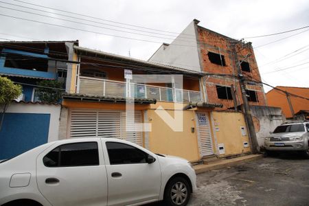 Fachada e placa de casa de condomínio à venda com 5 quartos, 240m² em Taquara, Rio de Janeiro