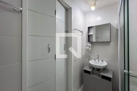 Banheiro de kitnet/studio à venda com 1 quarto, 21m² em Alto do Ipiranga, São Paulo