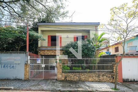 Fachada + plaquinha de casa à venda com 6 quartos, 250m² em Vila Mariza, São Bernardo do Campo