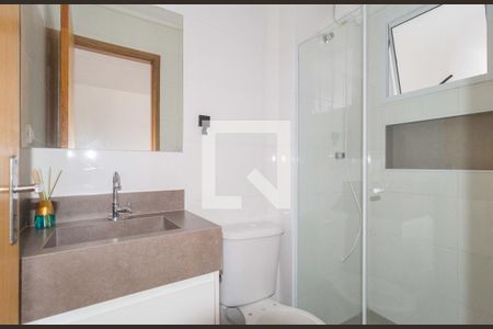 Banheiro de apartamento para alugar com 1 quarto, 32m² em Vila Prudente, São Paulo