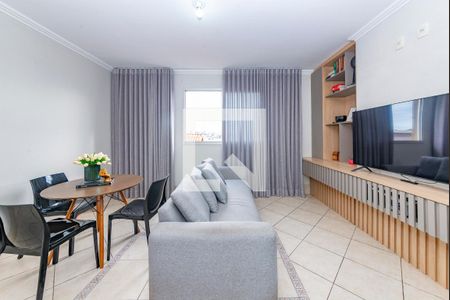 Sala de apartamento à venda com 3 quartos, 81m² em Barreiro, Belo Horizonte