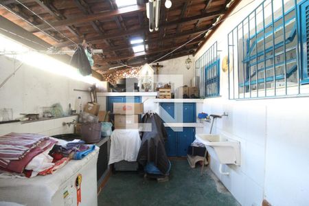 Garagem - Preparada para receber uma churrasqueira de casa de condomínio à venda com 7 quartos, 207m² em Jacarepaguá, Rio de Janeiro