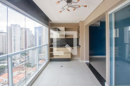 Varanda Sala de apartamento à venda com 1 quarto, 51m² em Vila Gertrudes, São Paulo