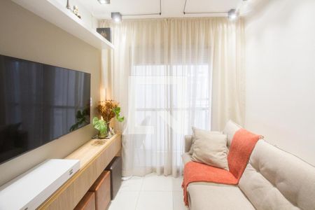 Sala de apartamento para alugar com 1 quarto, 30m² em Jardim Caravelas, São Paulo