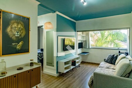 Sala de apartamento para alugar com 1 quarto, 42m² em Jardim Oriental, São Paulo