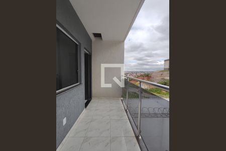 Varanda de casa para alugar com 3 quartos, 100m² em Arvoredo II, Contagem