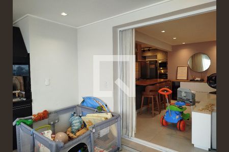 Varanda Gourmet de apartamento à venda com 3 quartos, 123m² em Parque São Jorge, São Paulo